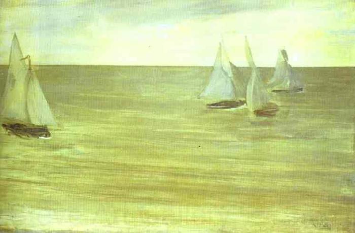 James Abbott Mcneill Whistler Trouville Spain oil painting art